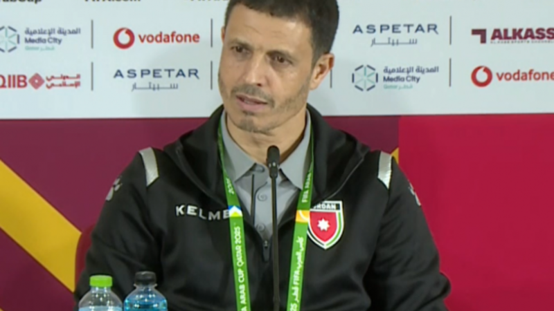 سلامي : إصابة يزن النعيمات قد تغير شكل اللعب في المباراة المقبلة