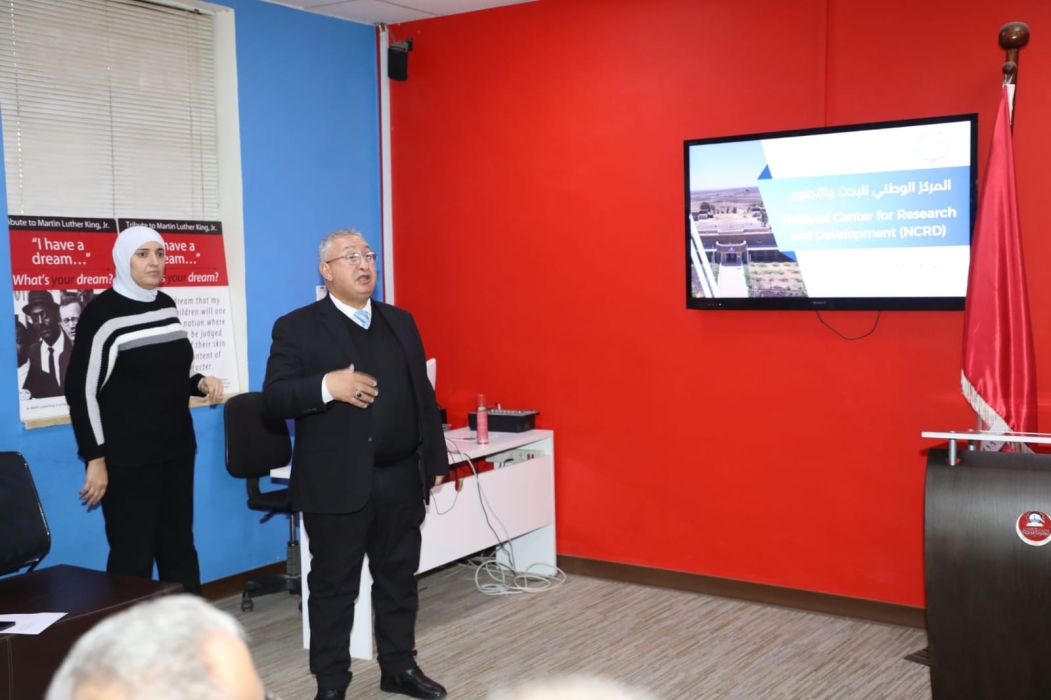 في محاضرة لرئيس المركز الوطني للبحث والتطوير...