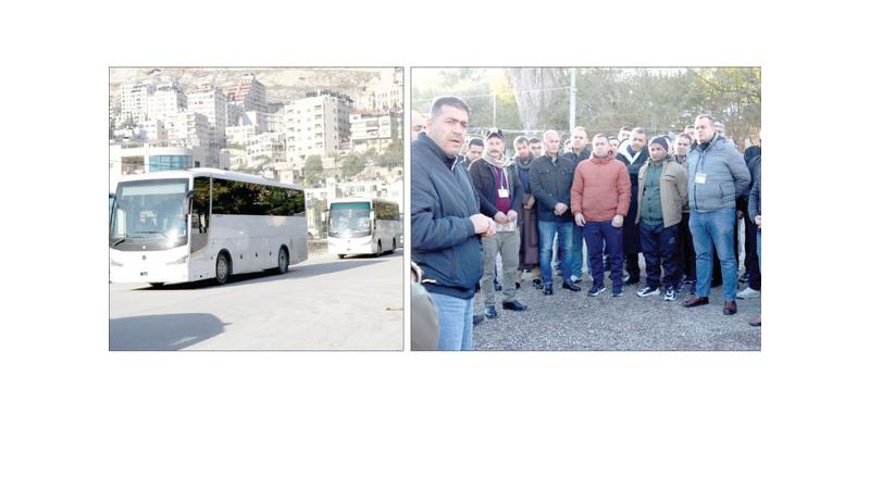 وصول طواقم المستشفى الميداني الأردني «نابلس 9»