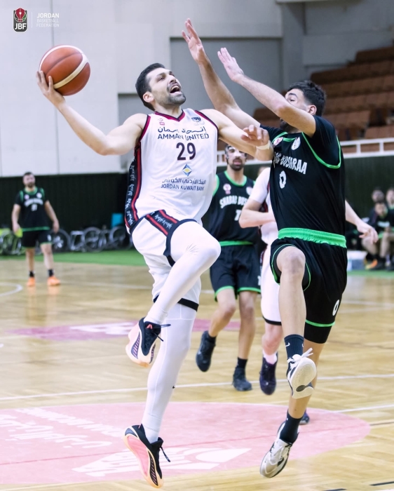 اتحاد عمّان يتجاوز شباب بشرى في الدوري الممتاز لكرة السلة