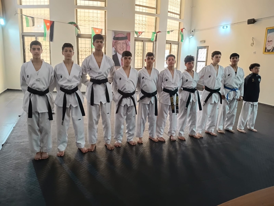 انطلاق المرحلة الثانية من برنامج التايكواندو في مركز شباب القويسمة