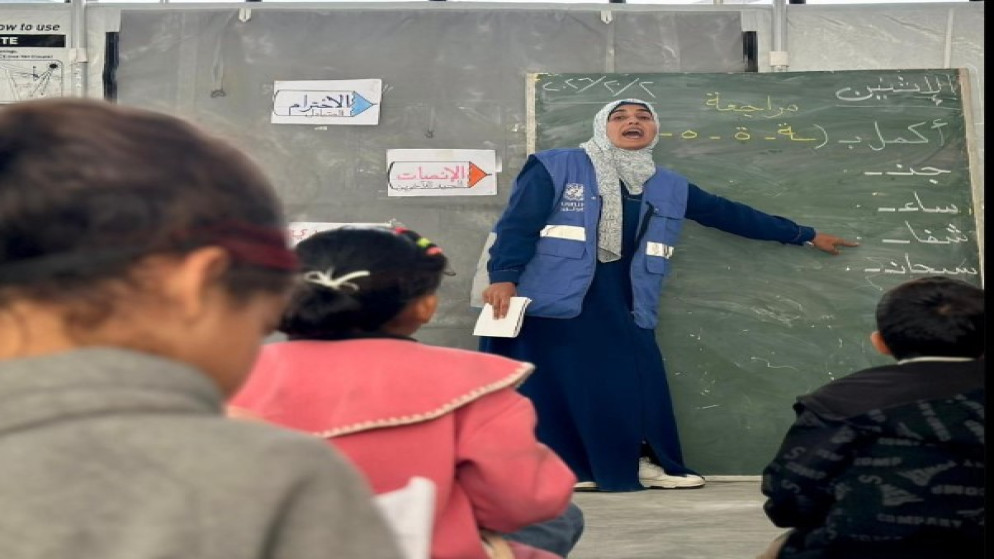 الأونروا: 68 ألف طفل يتلقون التعليم في مساحات مؤقتة بغزة و300 ألف ذاتيا