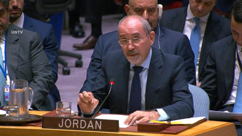 الصفدي في مجلس الأمن: يجب وقف خروقات اتفاق وقف إطلاق النار في غزة